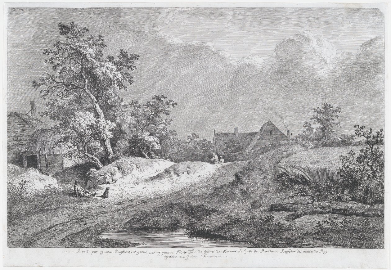 Wheat Field, 1772 by Jean Jacques de Boissieu