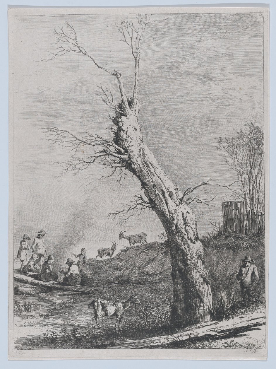 Winter, after a Drawing Completed in Saint-Chamond by Jean Jacques de Boissieu