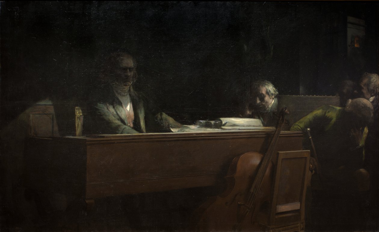 Beethoven, Moonlight Sonata by Jean Joseph Benjamin Constant