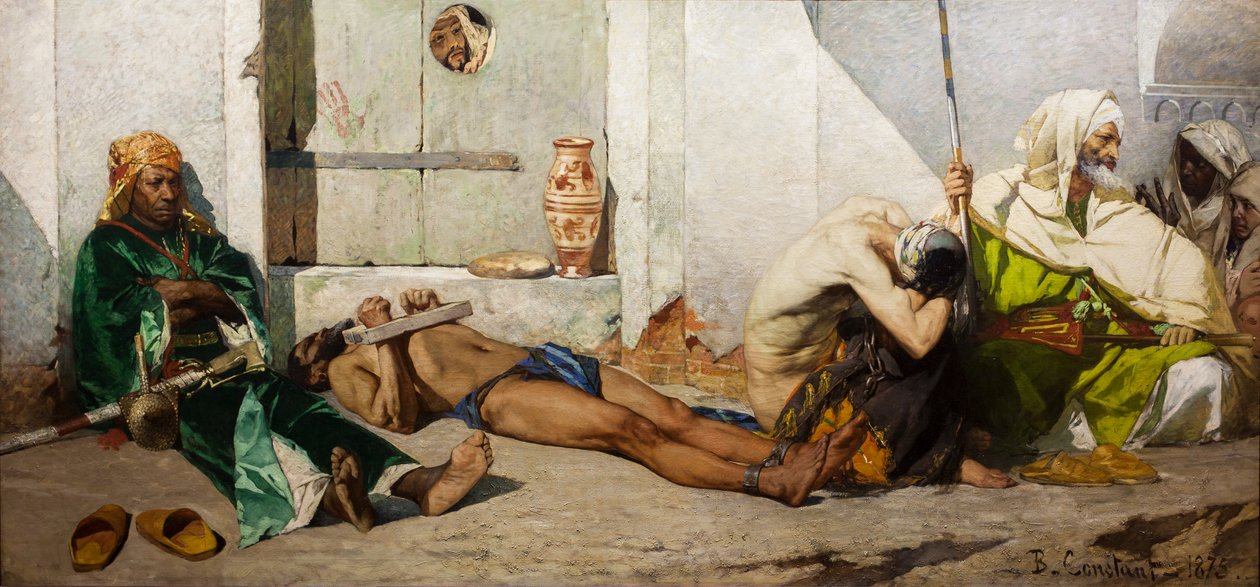 Moroccan Prisoners by Jean Joseph Benjamin Constant