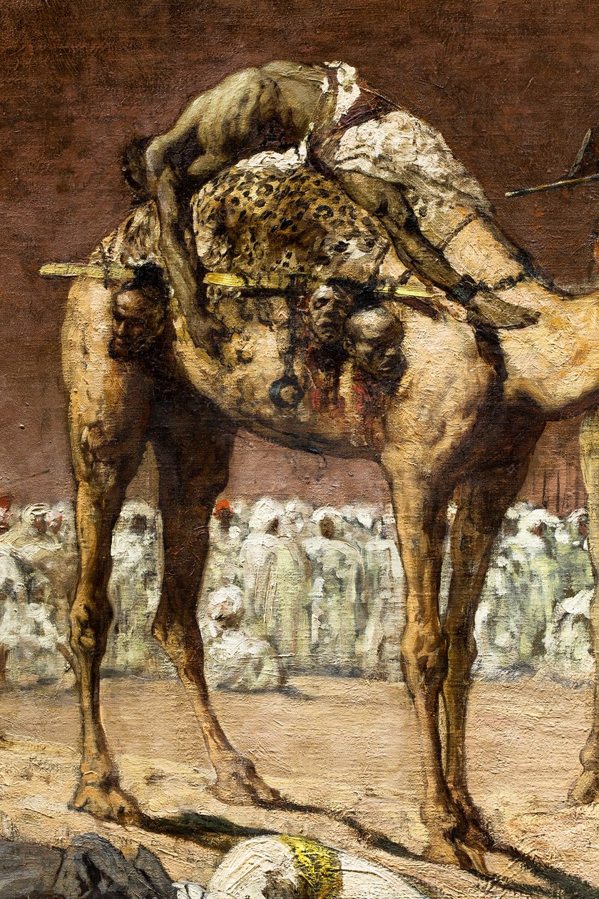 The Last Rebels, Moroccan Historical Scene (detail) by Jean Joseph Benjamin Constant