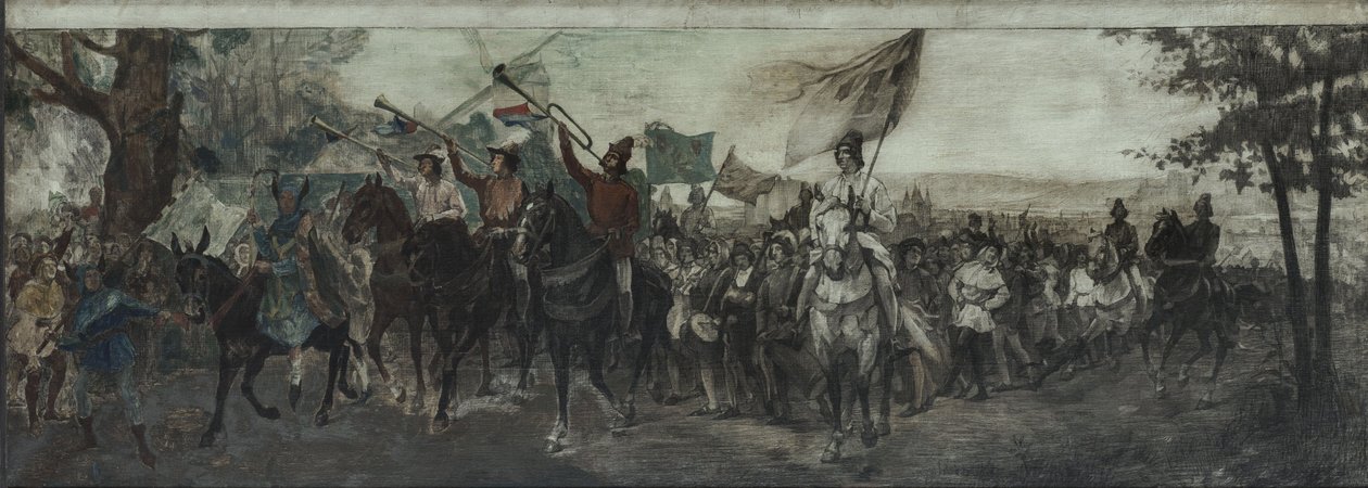 Sketch for the Decoration of the Gallery in the Sorbonne