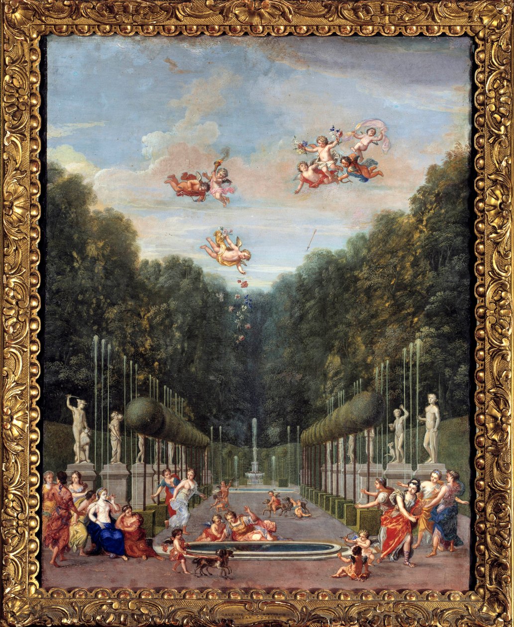 The Galerie des Antiques in Versailles or Galerie d