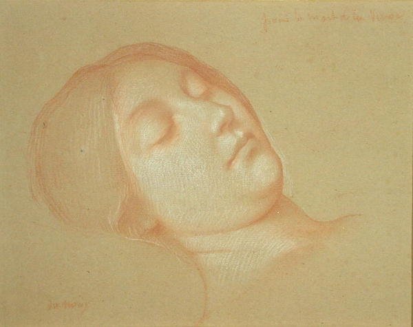 Study for the Death of the Virgin by Jean Jules Antoine Lecomte du Nouy
