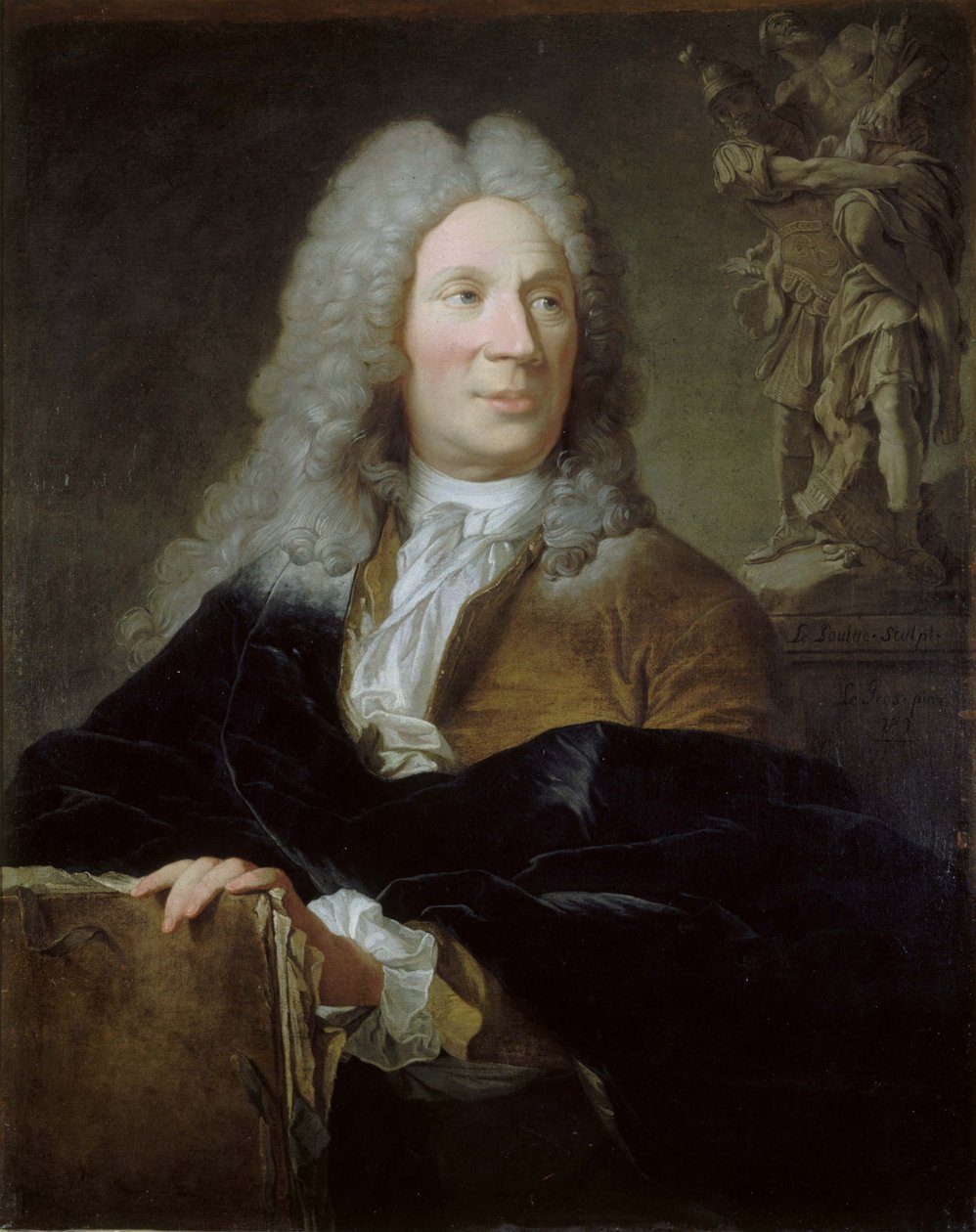 Portrait of Pierre Le Pautre (1660-1744) by Jean Le Gros