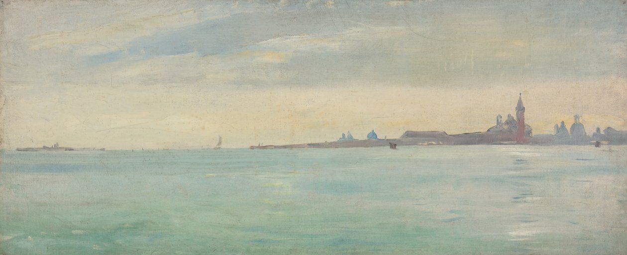Venice Seen from the Public Garden, 1873 by Jean Lecomte du Nouy