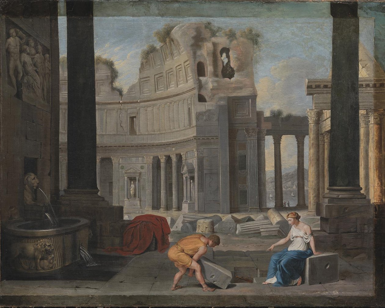 Theseus Finding His Father's Sword and Sandals