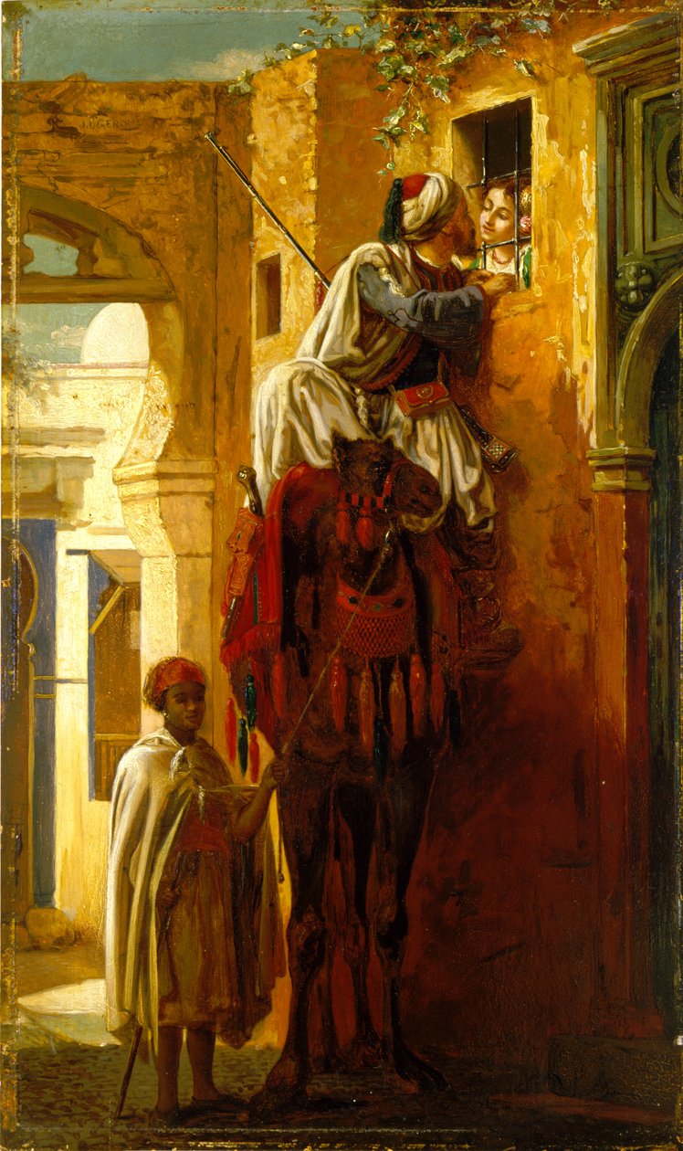 The Tryst by Jean Leon (attr. to) Gerome