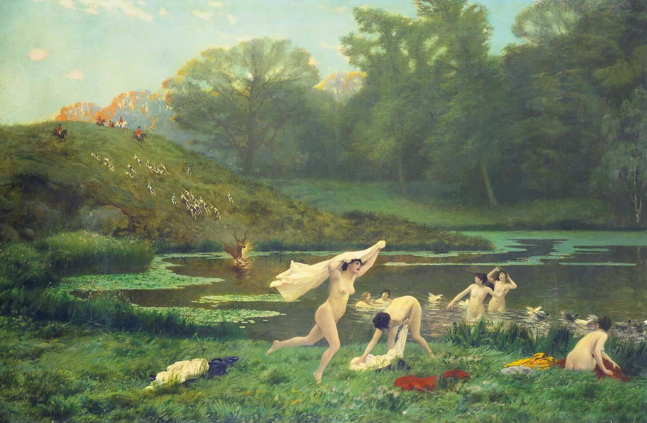 Diane and Acteon by Jean Leon Gerome