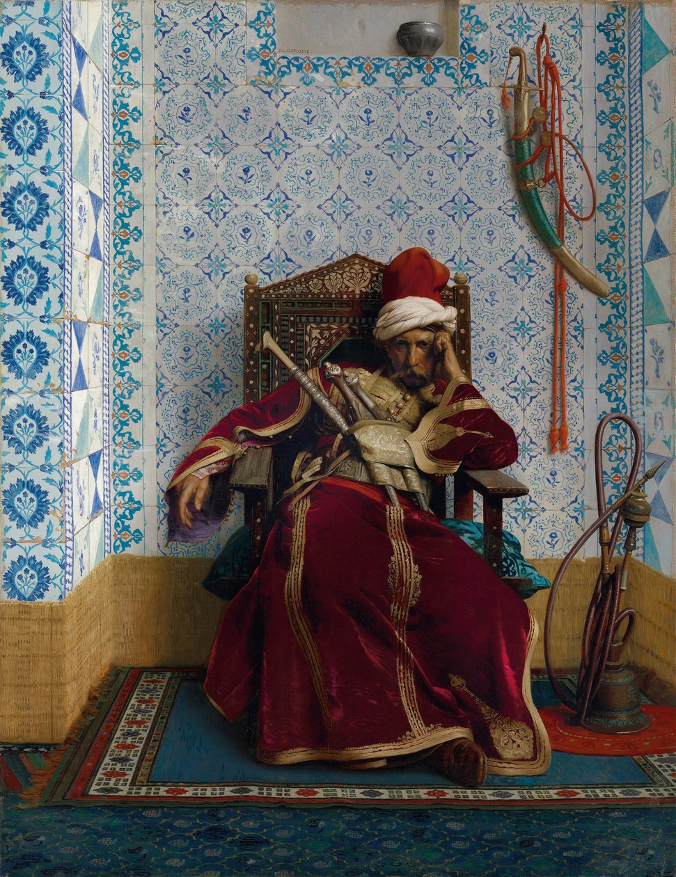Markos Botsaris (1874) by Jean Leon Gerome