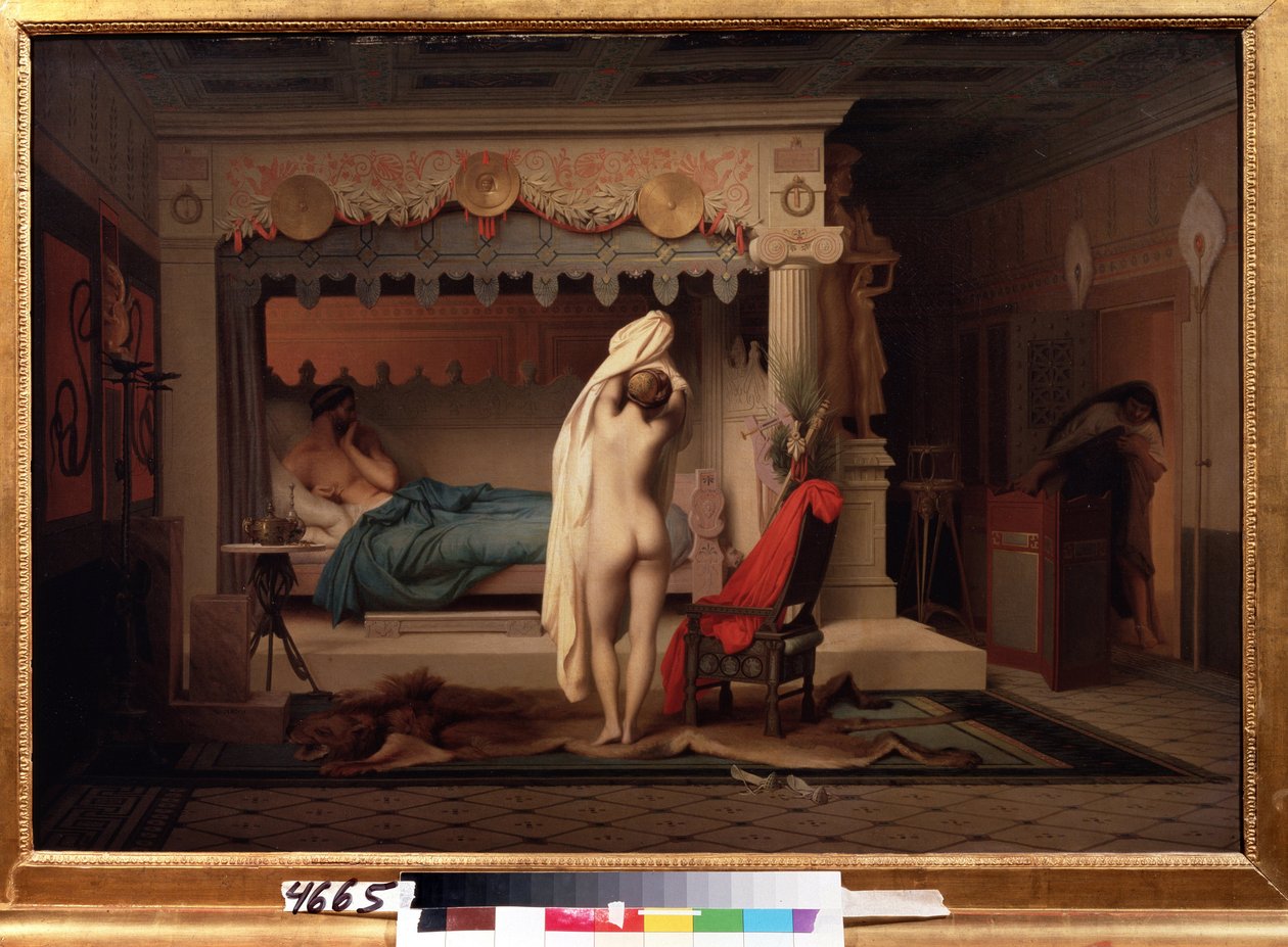 Representation of King Candaules of Lydia by Jean Leon Gerome