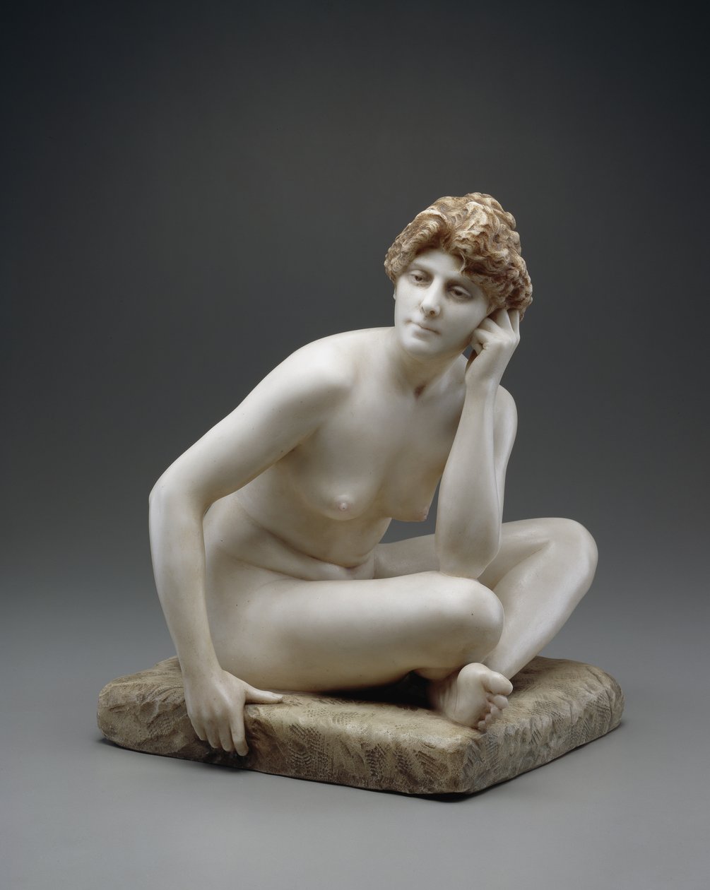 Seated woman, c.1890/95 by Jean Leon Gerome