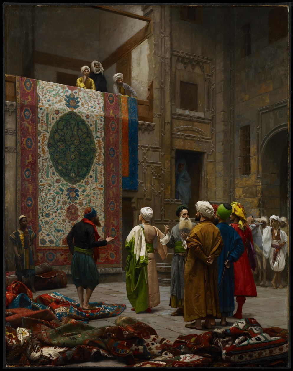 The Carpet Merchant, c.1887 by Jean Leon Gerome