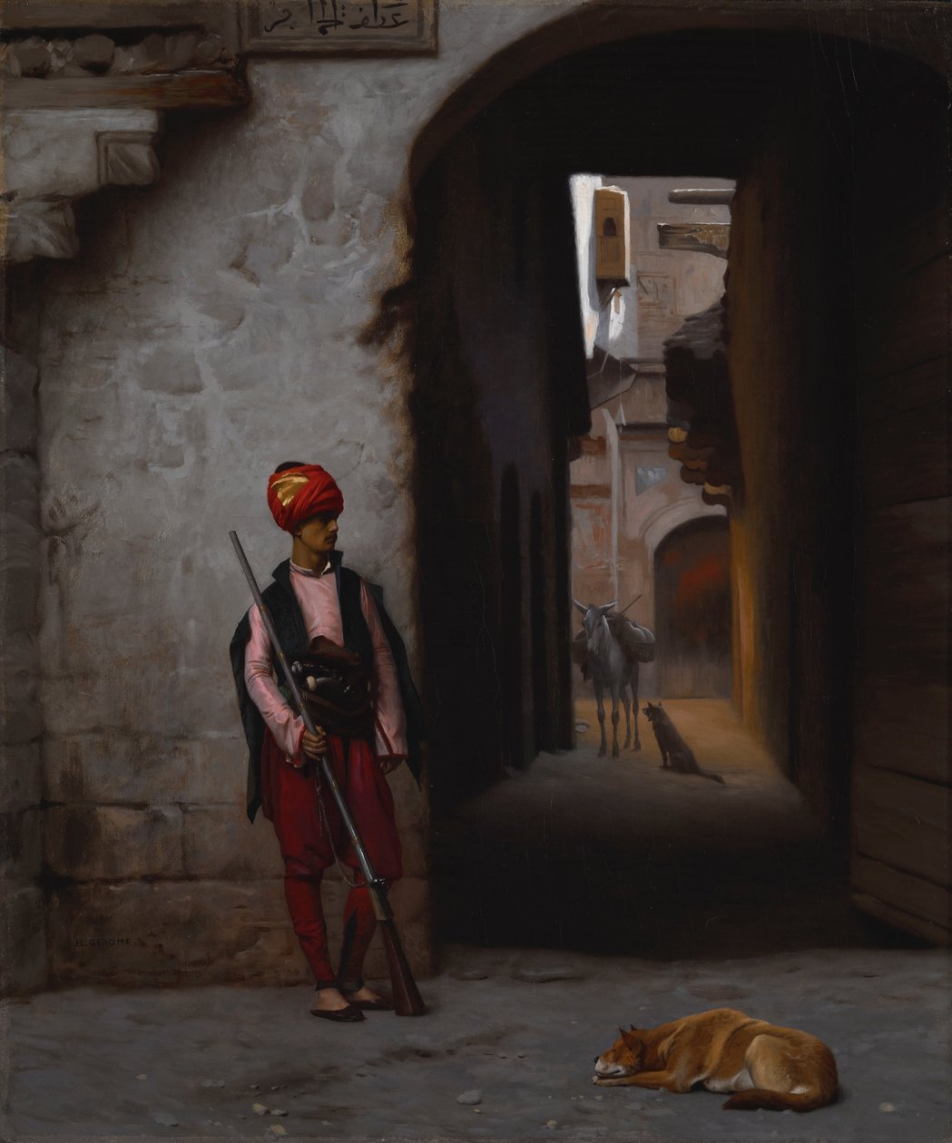 The Guard by Jean Leon Gerome