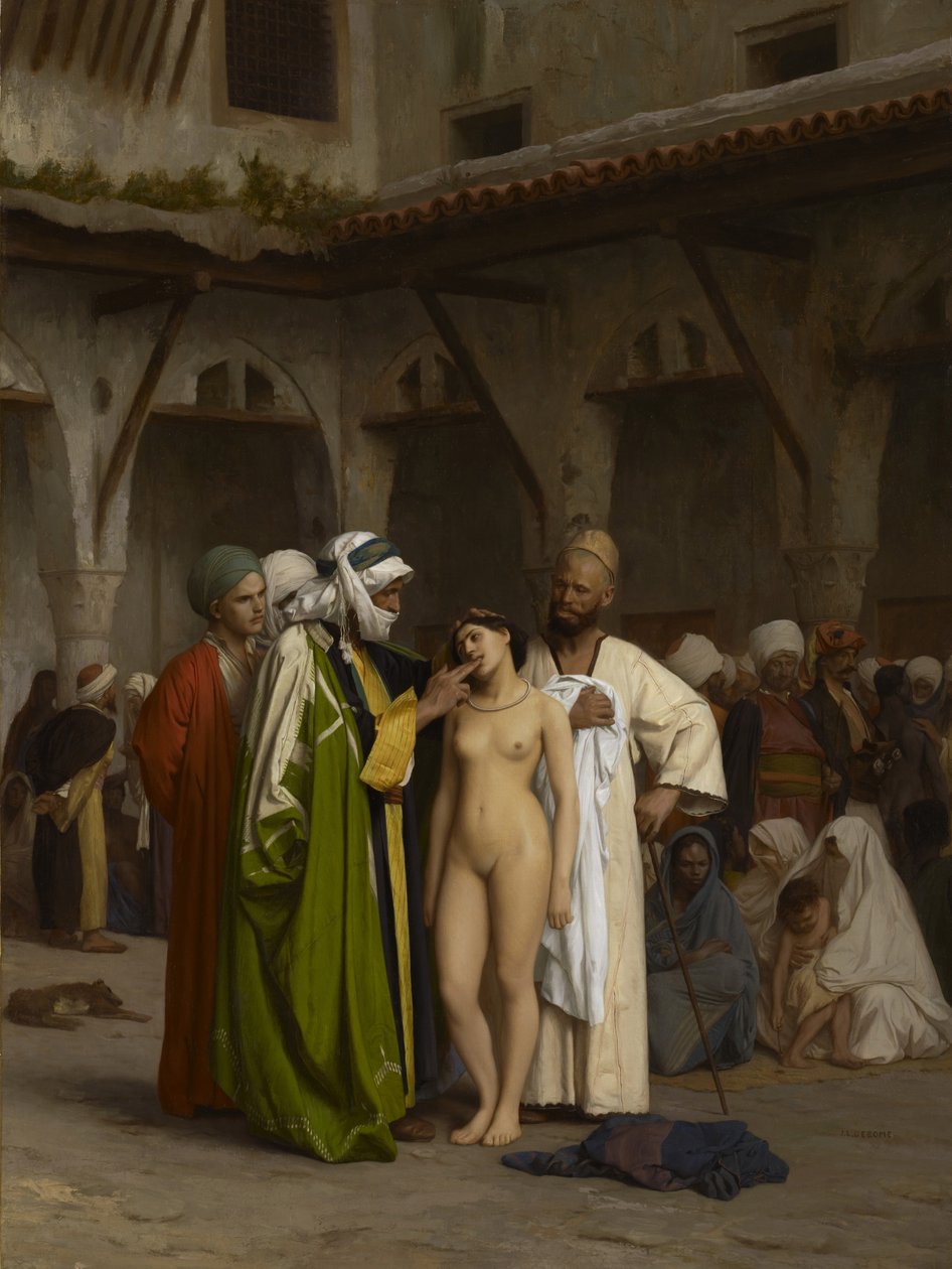 The Slave Market by Jean Leon Gerome
