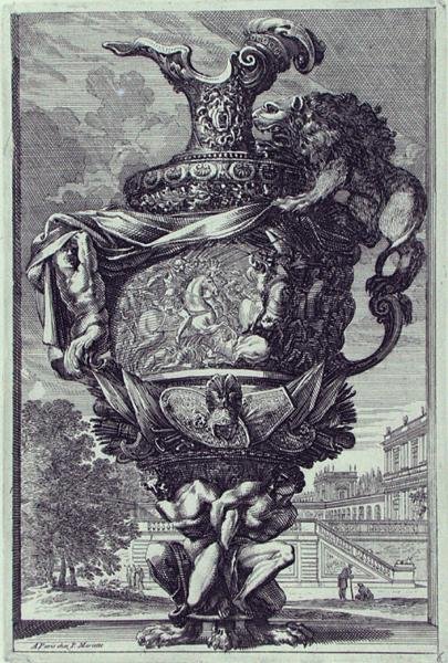 Garden sculpture, published c.1670 by Jean Lepautre
