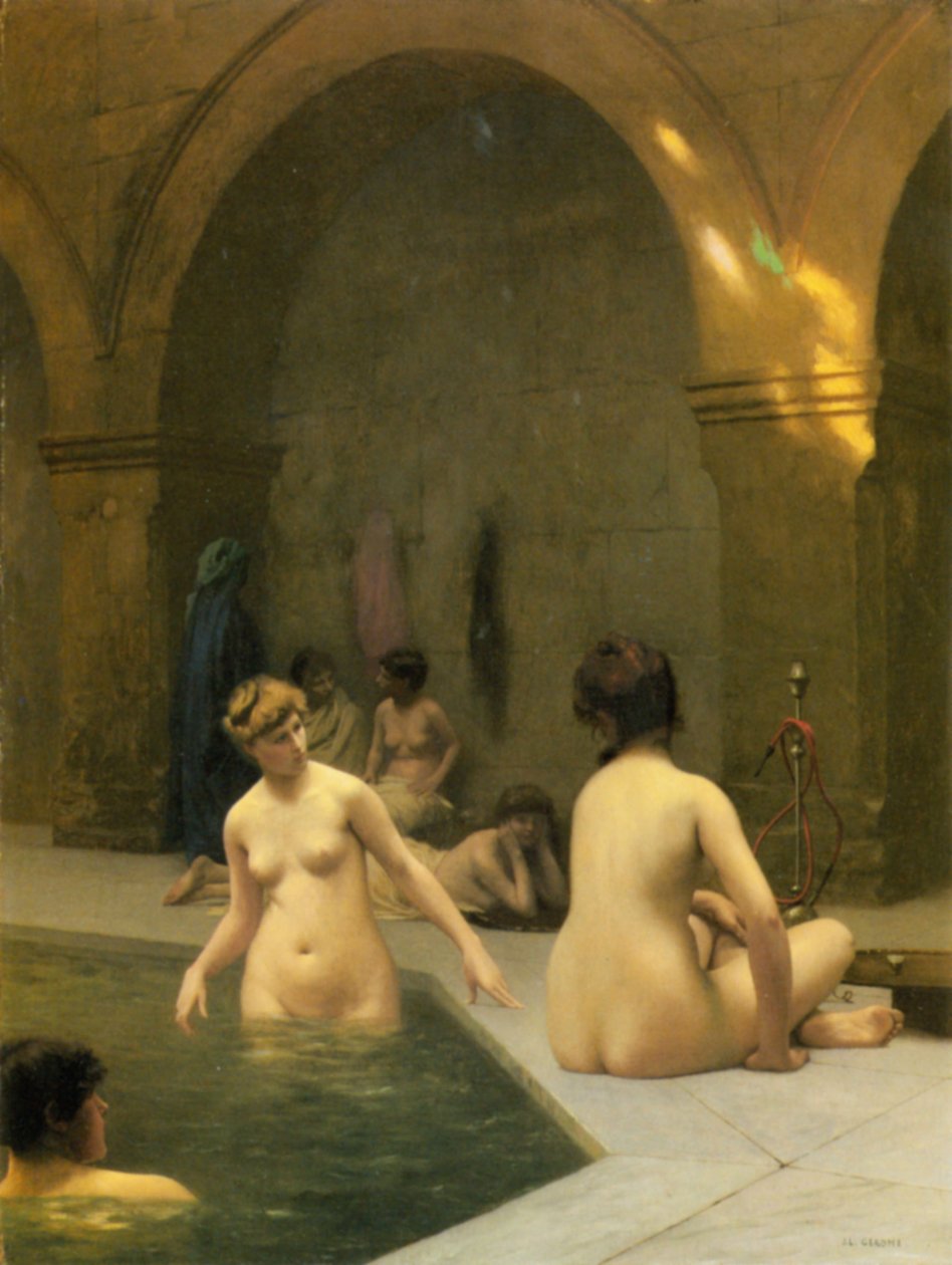 The Bathers by Jean Leon Gerome
