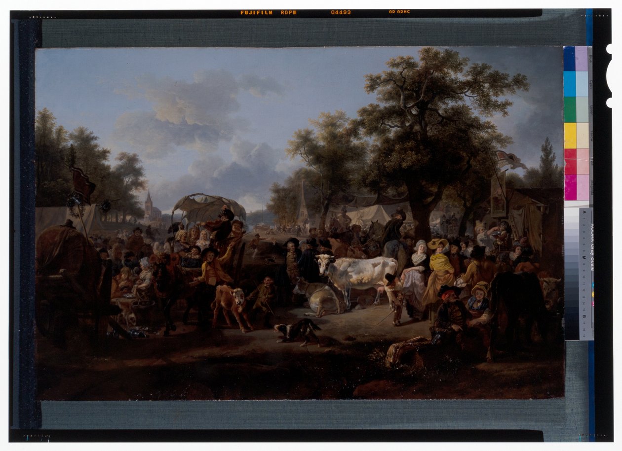 The Village Fair by Jean Louis (1744 1829) De Marne