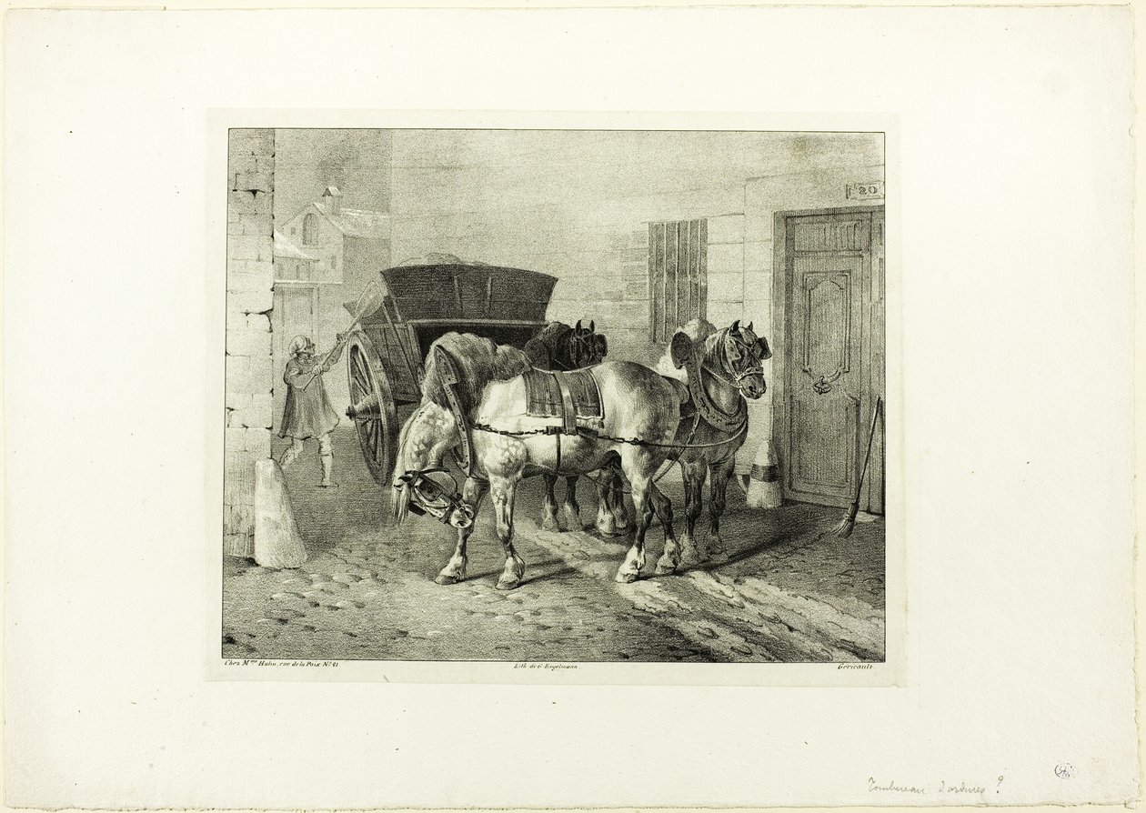 Street Cleaners by Jean Louis André Théodore Géricault
