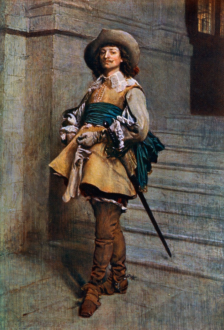 A Cavalier: time of Louis XIII by Jean Louis Ernest Meissonier