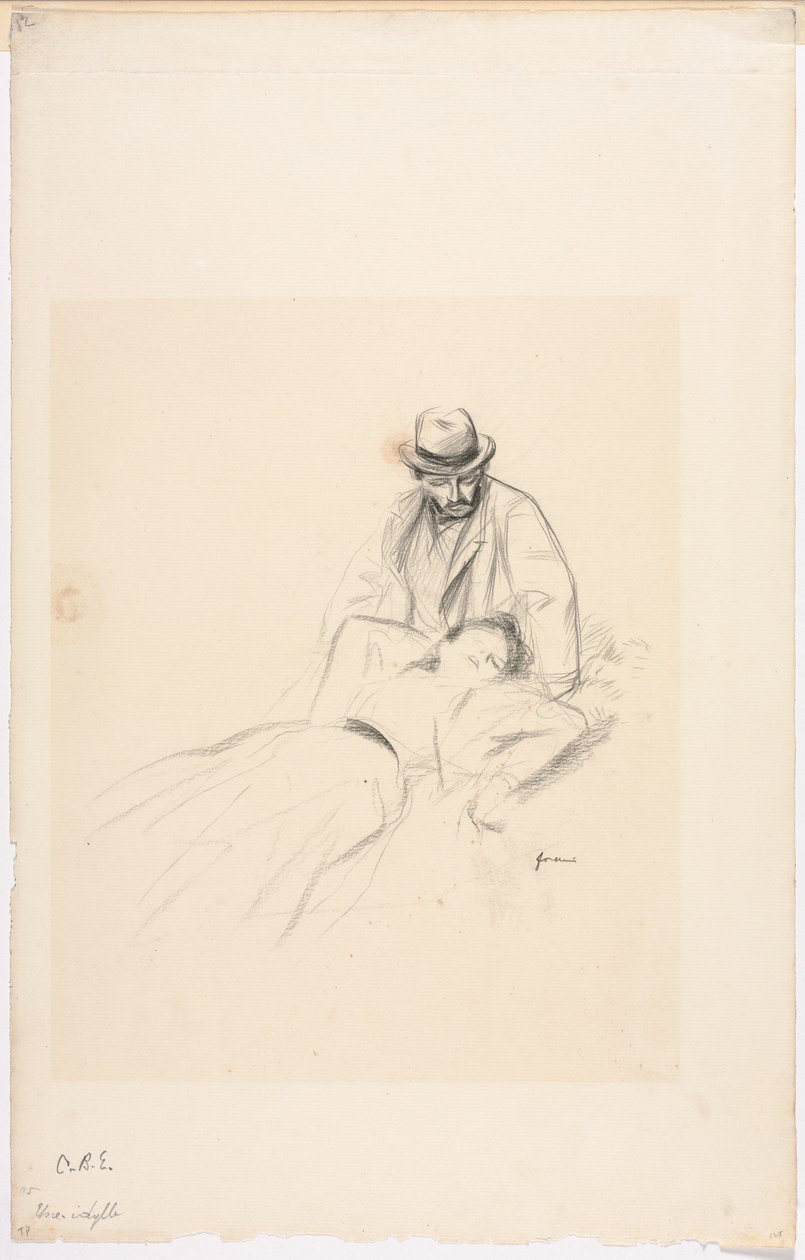 An Idyll by Jean Louis Forain