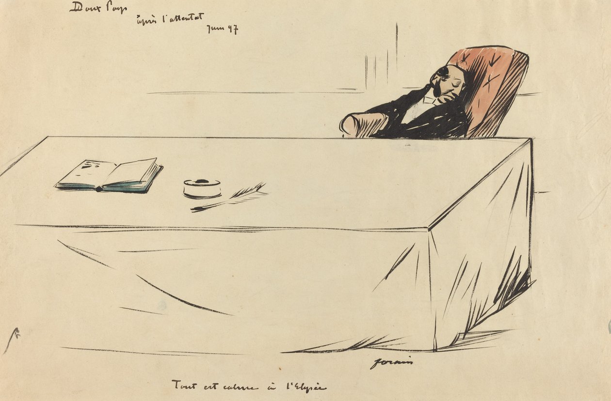 After the Attack, June 1897 by Jean Louis Forain
