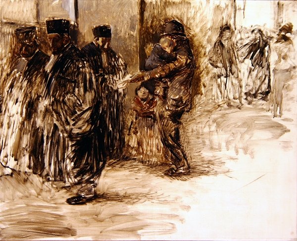 At the Court by Jean Louis Forain