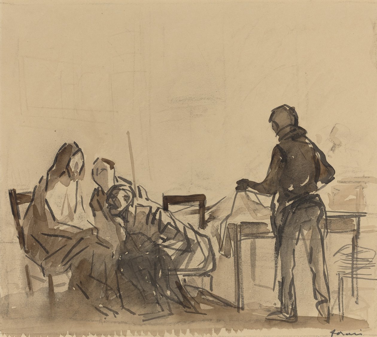 Before the Repast at Emmaus, c. 1910 by Jean Louis Forain