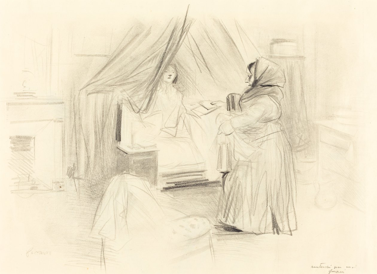 Breakfast by Jean Louis Forain
