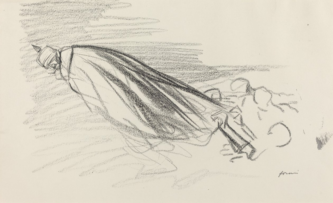 Ceux de la première heure. Sire! où en somme-nous de la guerre fraîche... by Jean Louis Forain