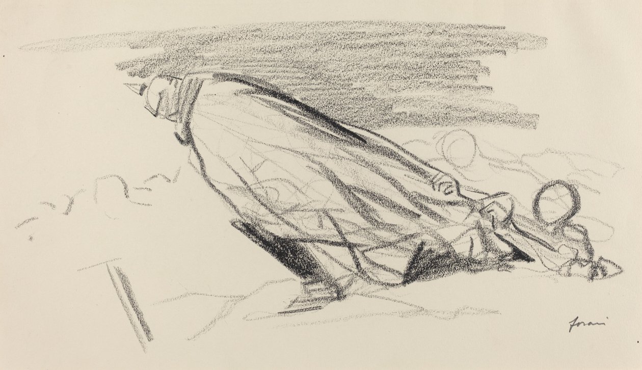 Ceux de la première heure. Sire! où en somme-nous de la guerre fraîche... by Jean Louis Forain