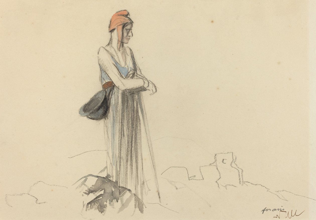 France Waits, c. 1914-1919 by Jean Louis Forain