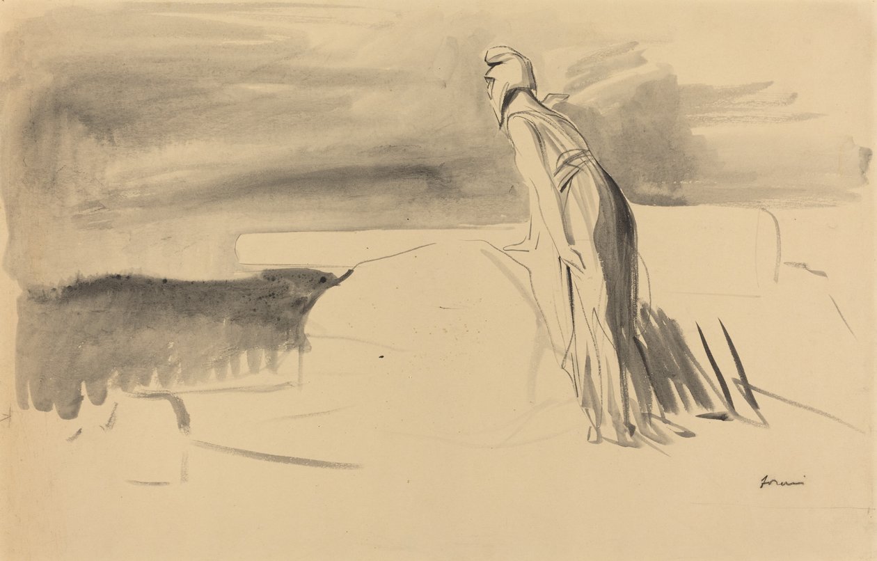 France Watching, c. 1914-1919 by Jean Louis Forain