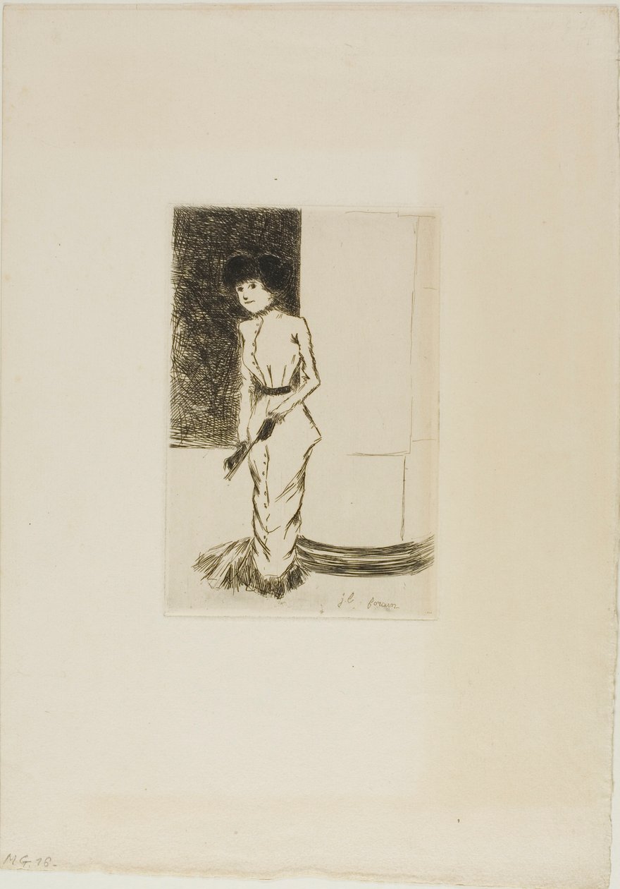 Frontispiece from Croquis Parisiens by Jean Louis Forain