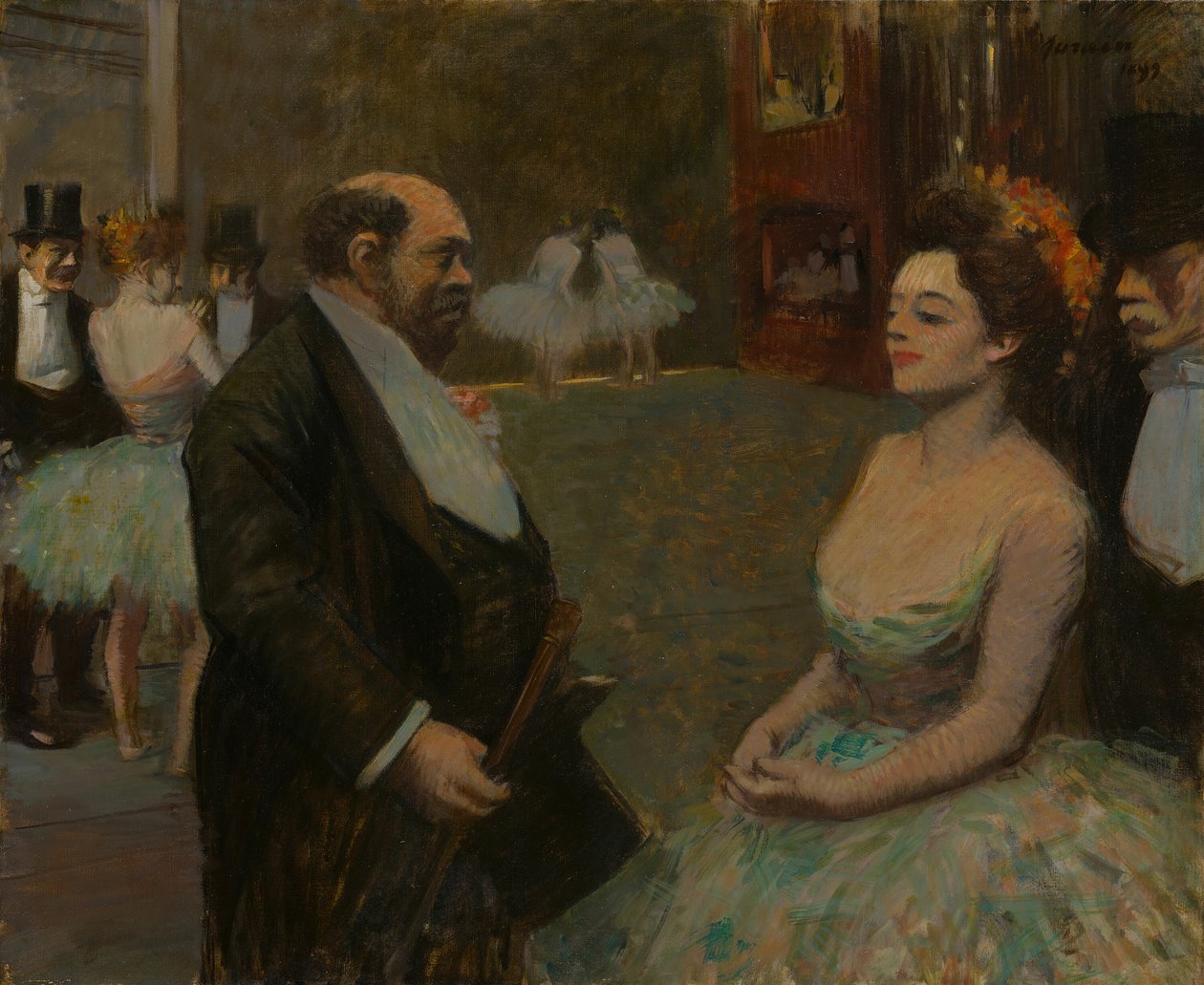 In the Wings, 1899 by Jean Louis Forain