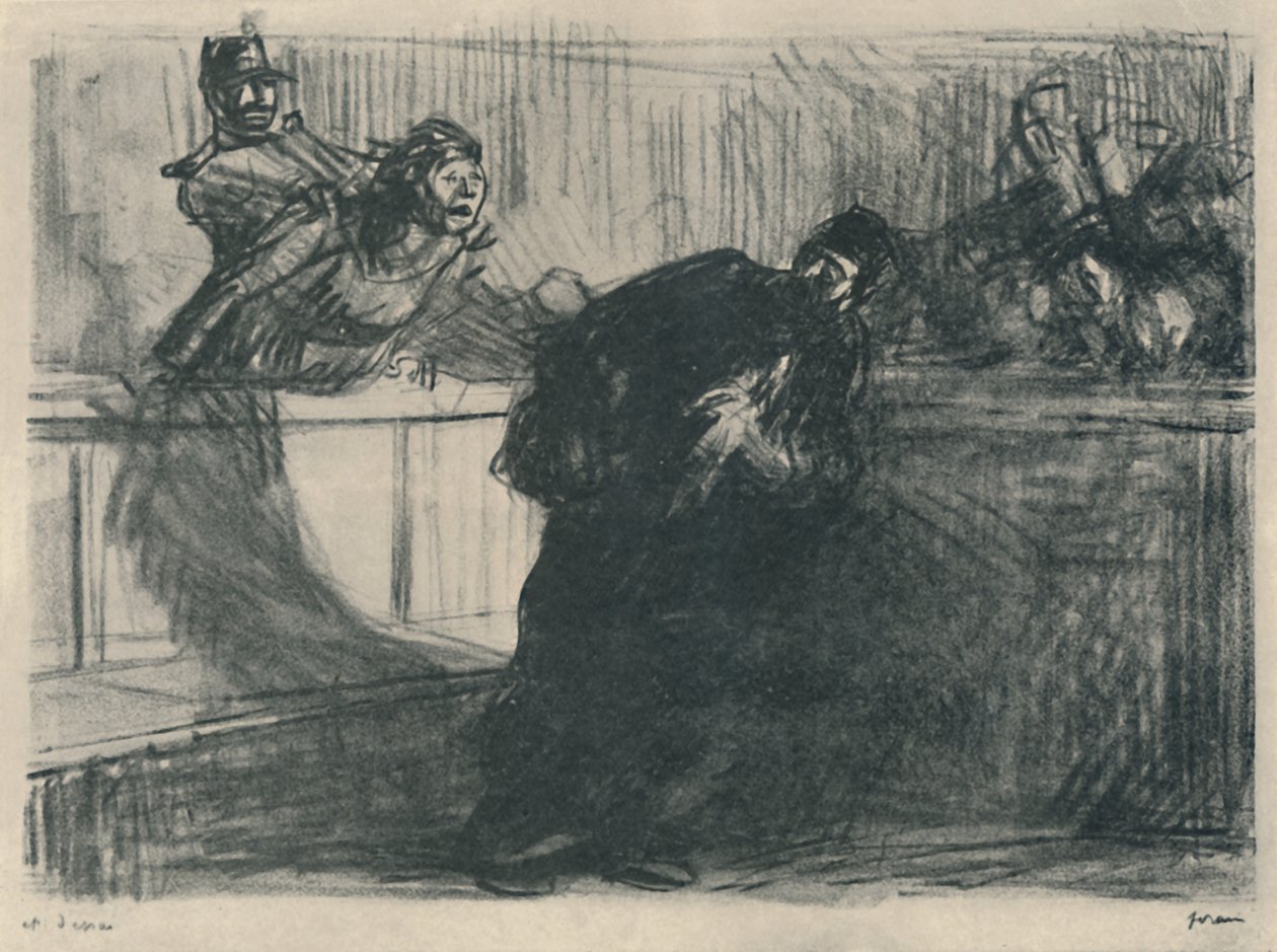 The Lawyer Invective, 1919 by Jean Louis Forain