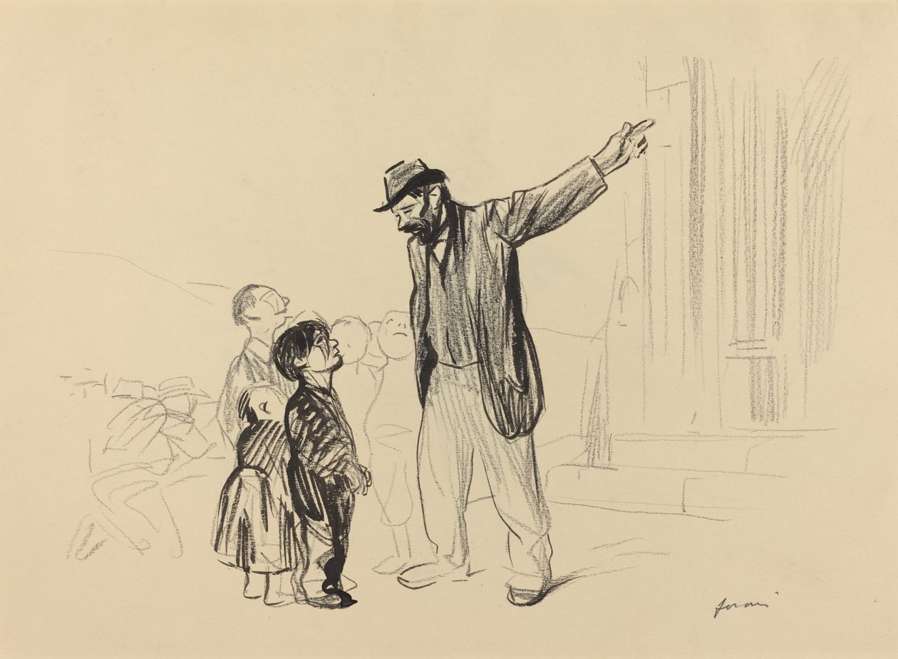 The Church of Their Fathers by Jean-Louis Forain