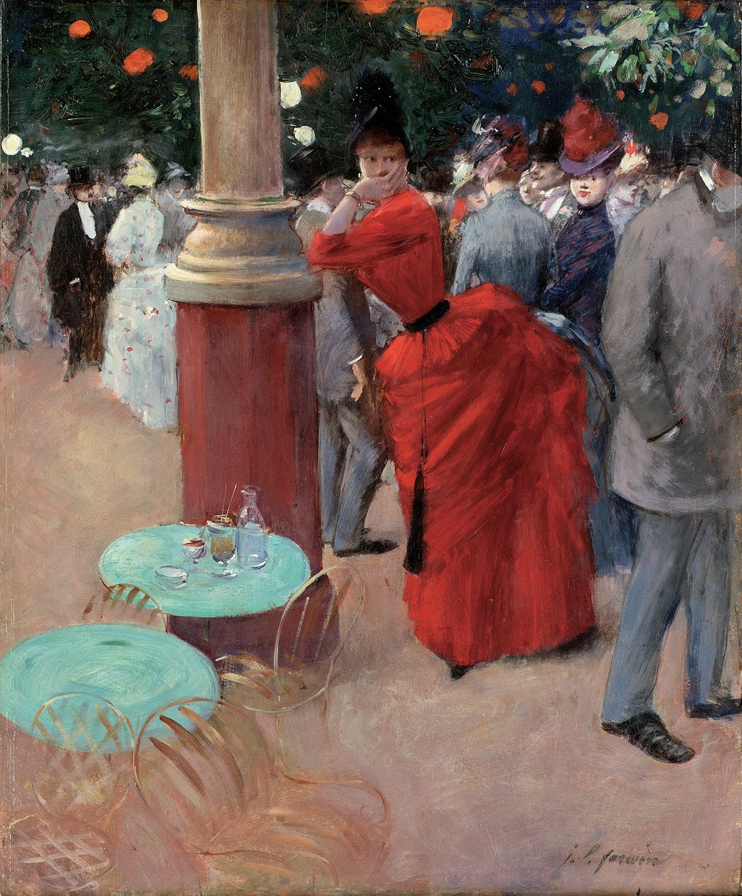 Le Jardin Public by Jean Louis Forain
