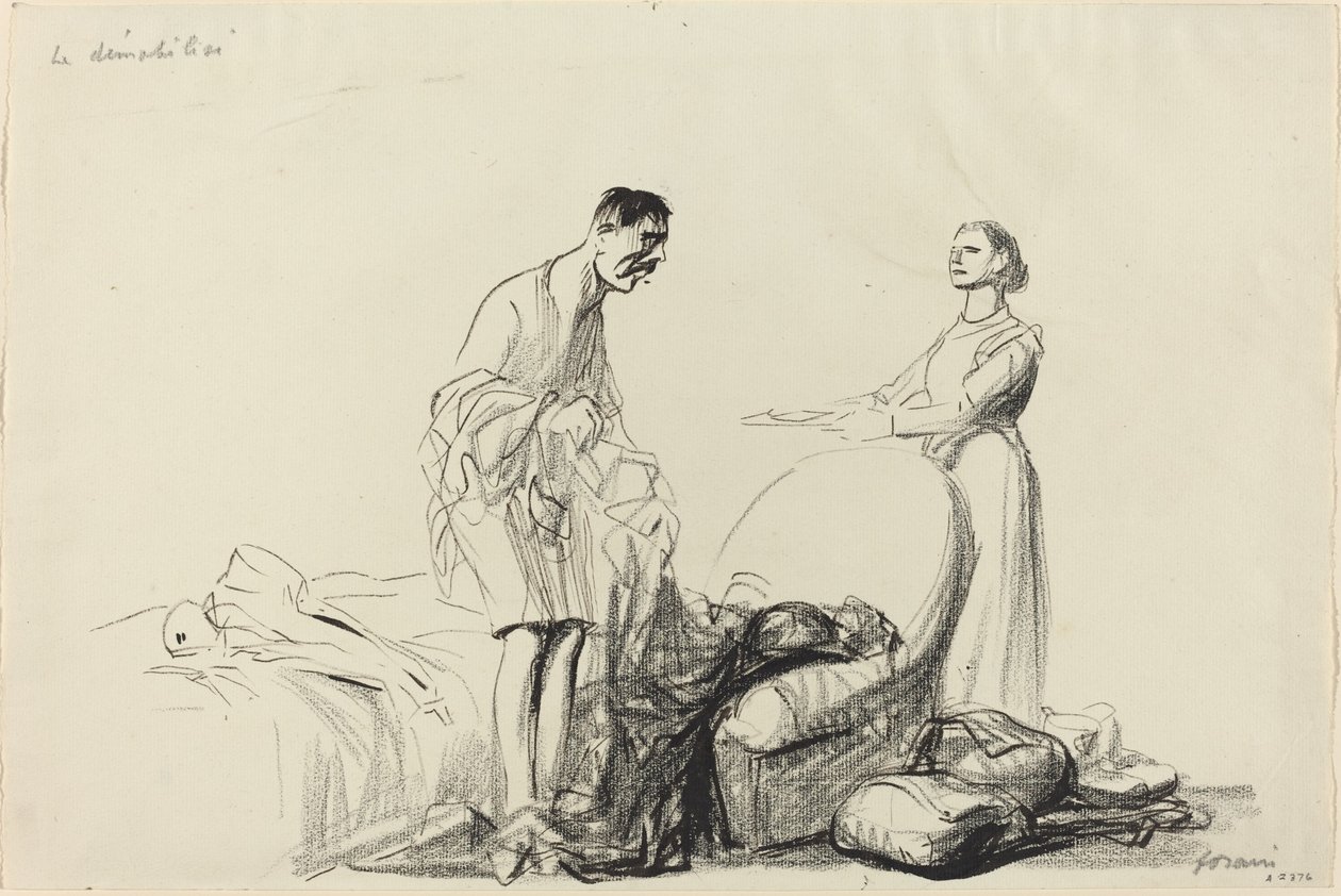 The Demobilized, c. 1914-1919 by Jean Louis Forain