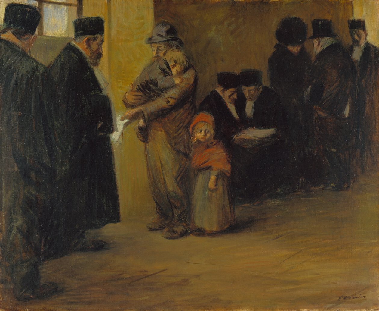 Legal Assistance, 1900s-1910s by Jean Louis Forain