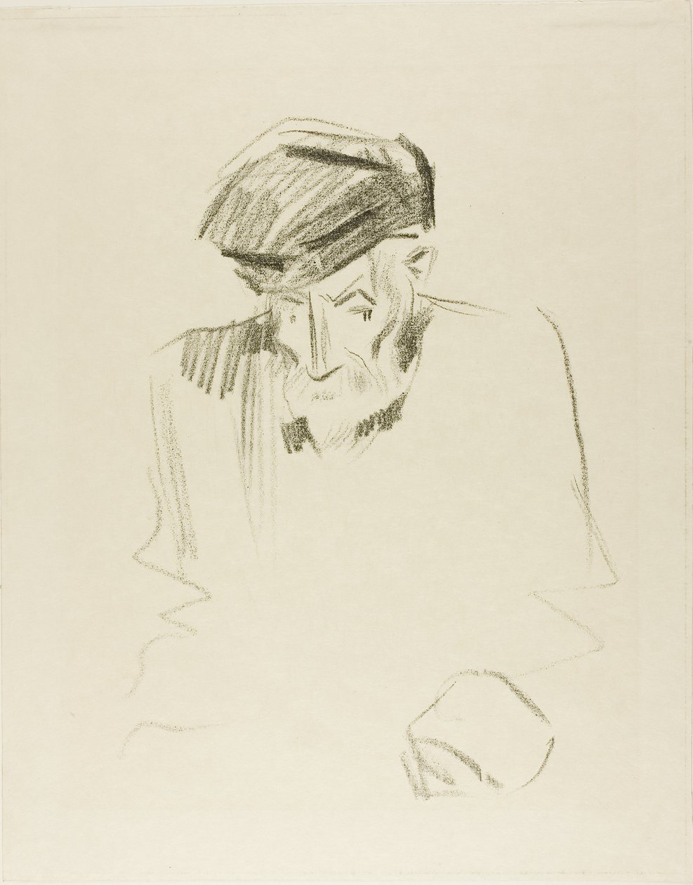 Portrait of Renoir, Second Plate by Jean Louis Forain