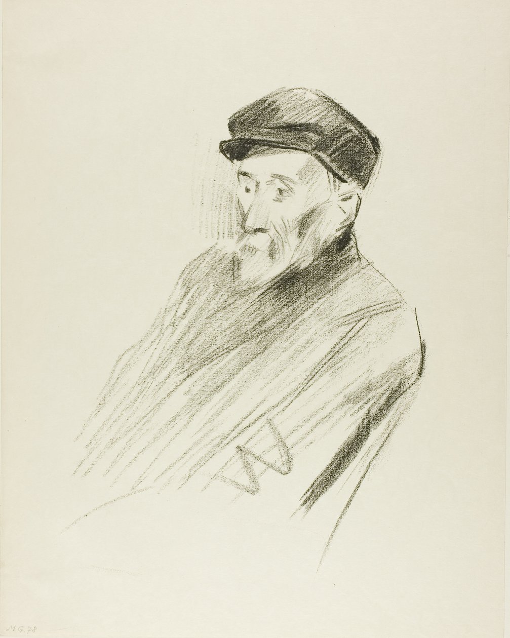 Portrait of Renoir, Third Plate by Jean Louis Forain