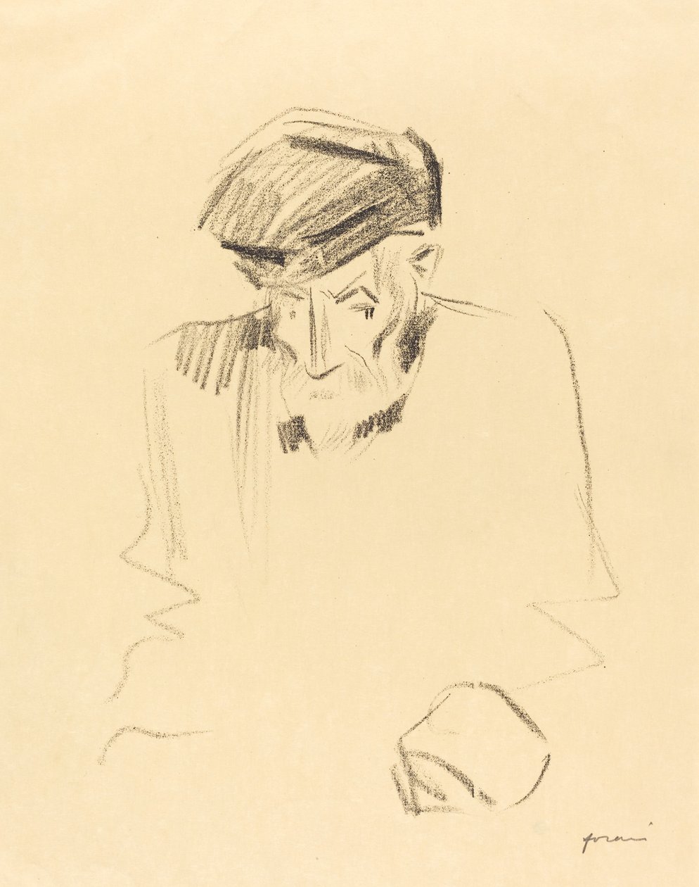 Renoir (second plate) by Jean Louis Forain