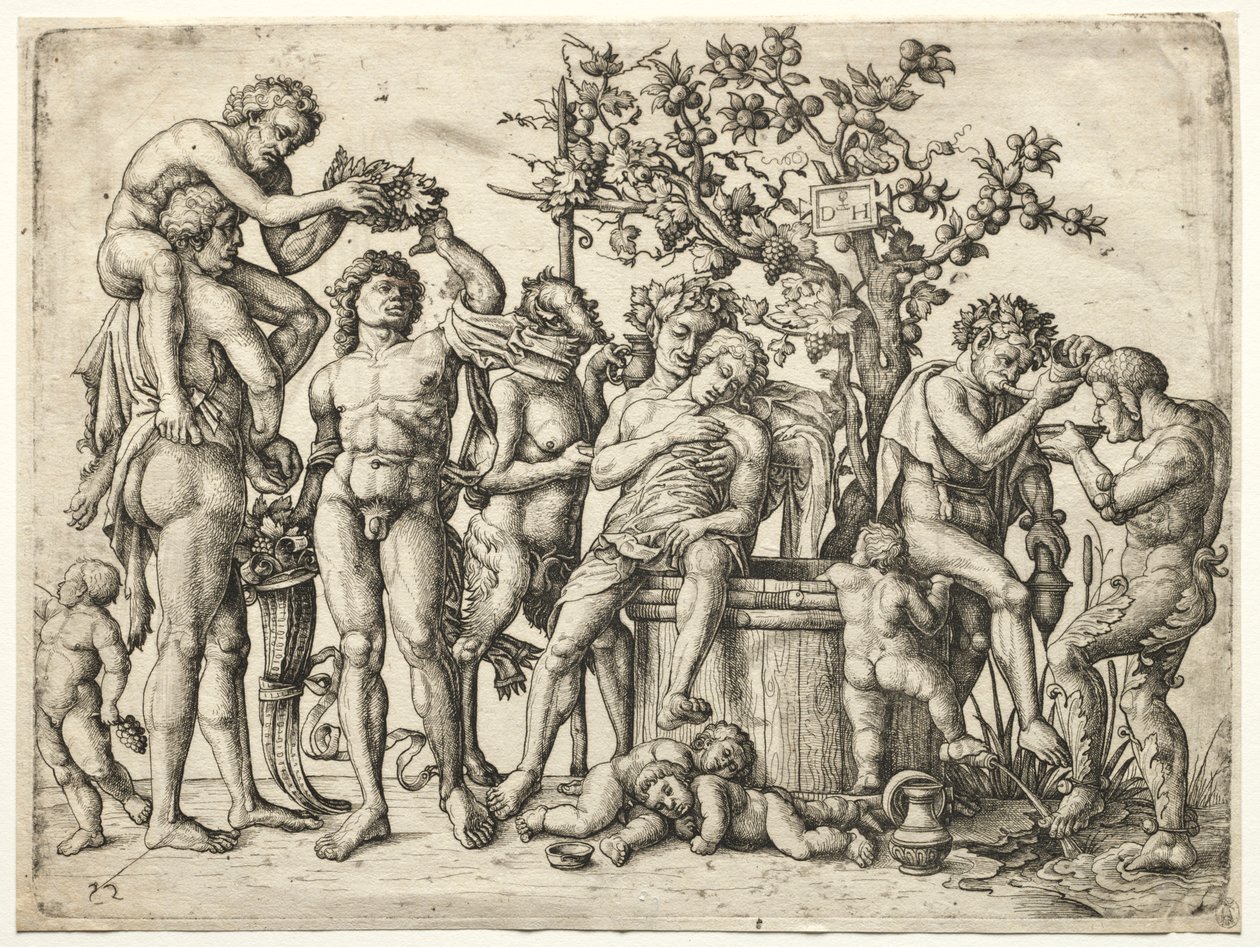 The Bacchanal by Jean Louis Forain
