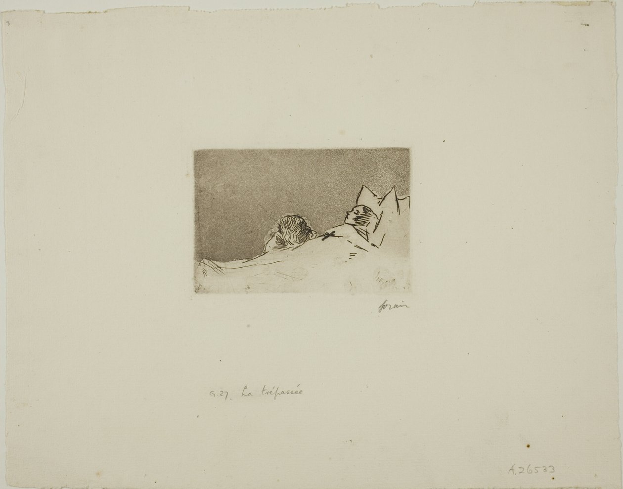The Dead Girl by Jean Louis Forain