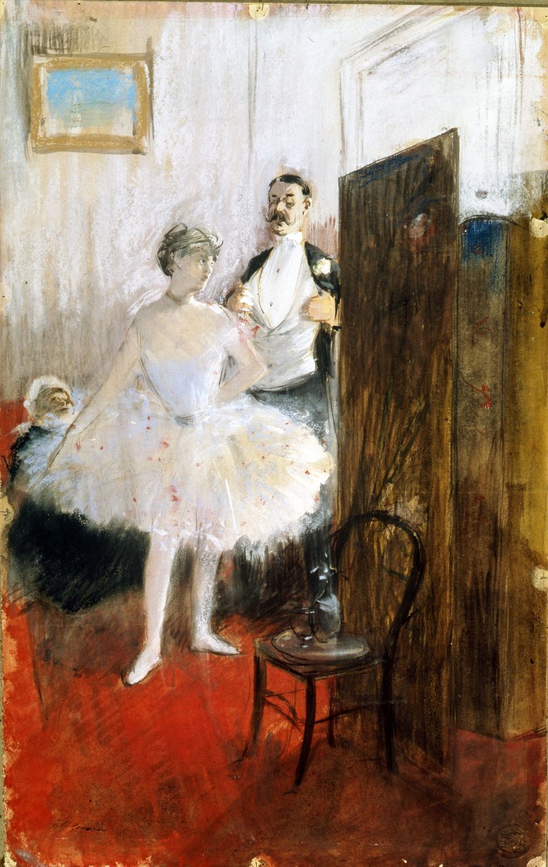 The Dressing Room, c.1890 by Jean Louis Forain