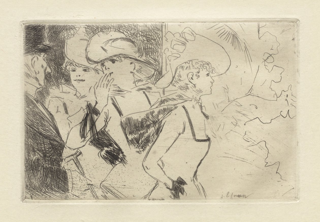 The Folies-Bergère, c. 1880-86 by Jean Louis Forain