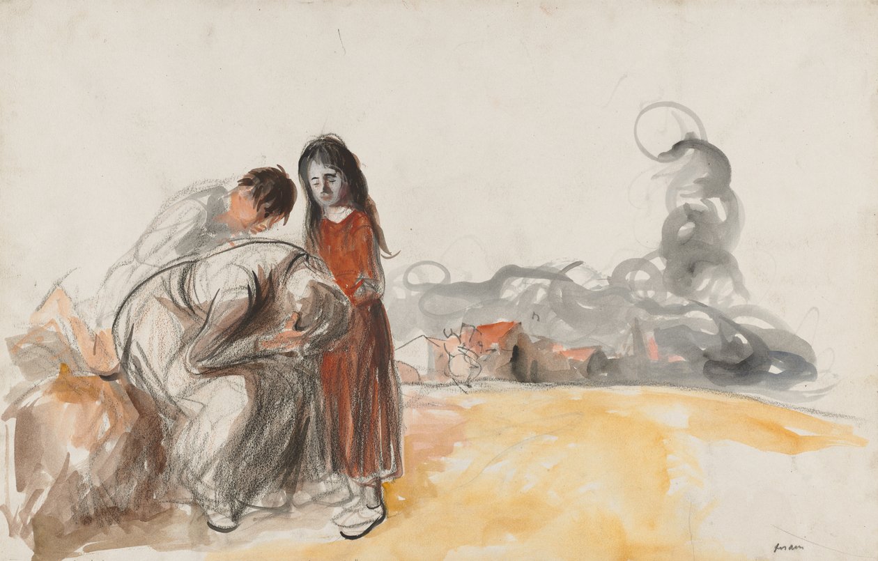 The Germans Have Gone Away by Jean-Louis Forain