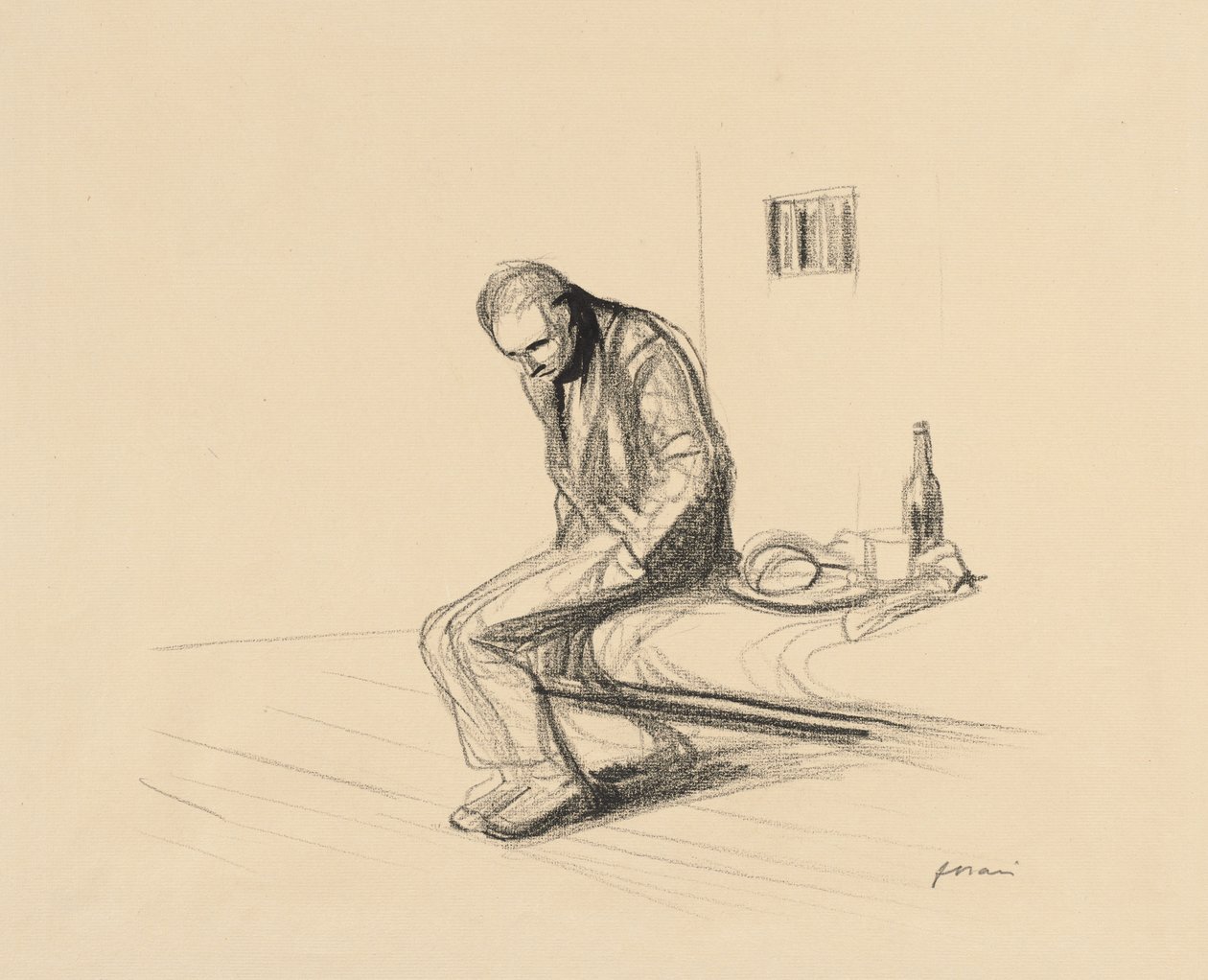 The Man Who Fired upon Clemenceau by Jean-Louis Forain