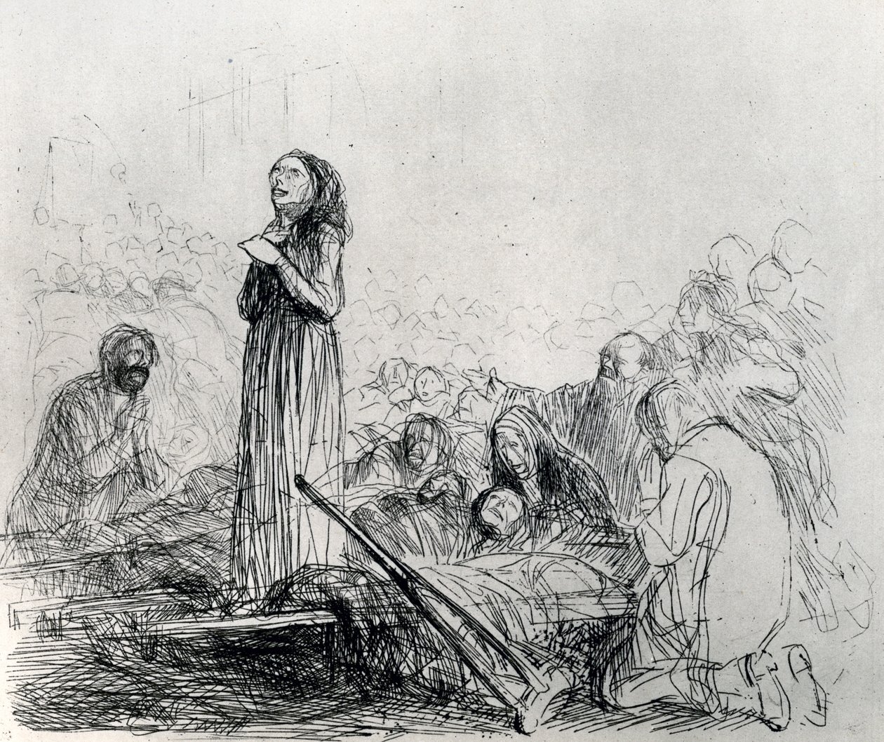 The Miracle by Jean Louis Forain
